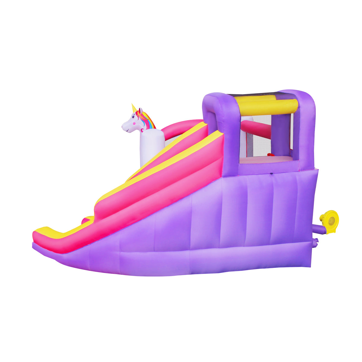 BESTPARTY Inflatable Unicorn Bounce House with Blower.