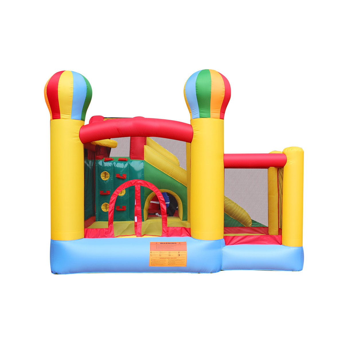 BESTPARTY Basket Hoop Inflatable Bounce House 6 in 1.