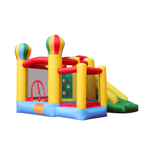 BESTPARTY Basket Hoop Inflatable Bounce House 6 in 1.