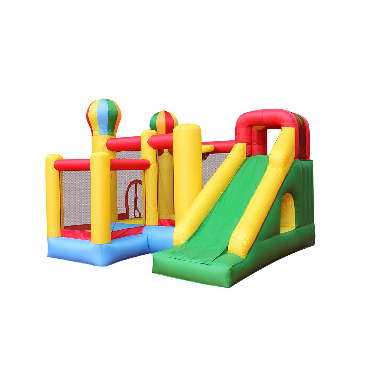 BESTPARTY Basket Hoop Inflatable Bounce House 6 in 1.
